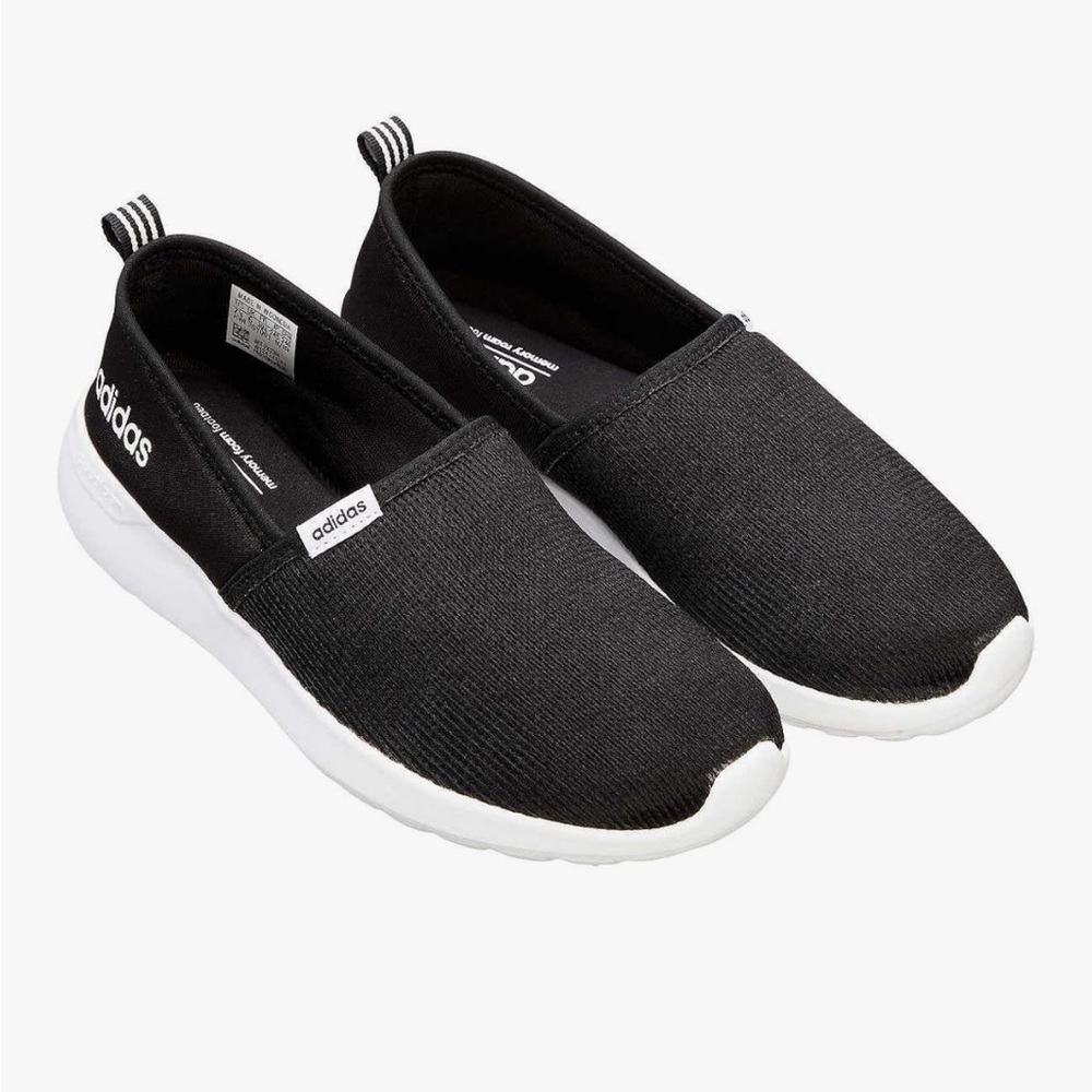 Adidas Women Cloudfoam Lite Racer Slip-On Sneaker